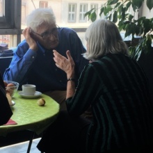 Jürgen Habermas and Jane Mansbridge in conversation